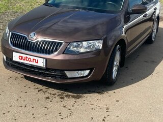 2015 Skoda Octavia III (A7), коричневый, 1350000 рублей, вид 1