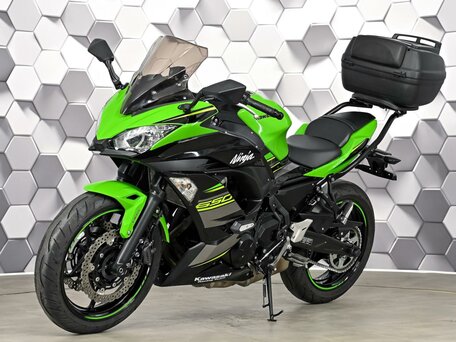 2018 Kawasaki Ninja 650, зелёный, 745000 рублей, вид 2