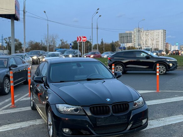 2009 BMW 3 серии 318i V (E90/E91/E92/E93) Рестайлинг, чёрный, 770000 рублей - вид 2