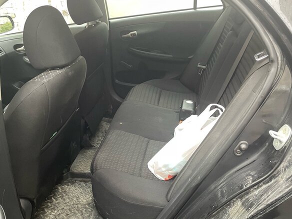 2008 Toyota Corolla X (E140, E150), чёрный - вид 7