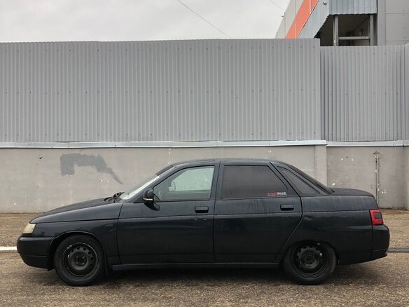 2002 Lada (ВАЗ) 2110, чёрный - вид 5