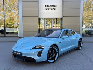2021 Porsche Taycan Turbo I, синий, 9200000 рублей, вид 1