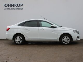 2016 Lada (ВАЗ) Vesta I, белый, 589000 рублей, вид 4