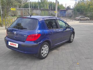 2006 Peugeot 307 I Рестайлинг, синий, 390000 рублей, вид 4