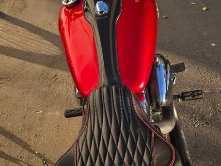 2013 Harley-Davidson Dyna Wide Glide, красный, 1170000 рублей, вид 4