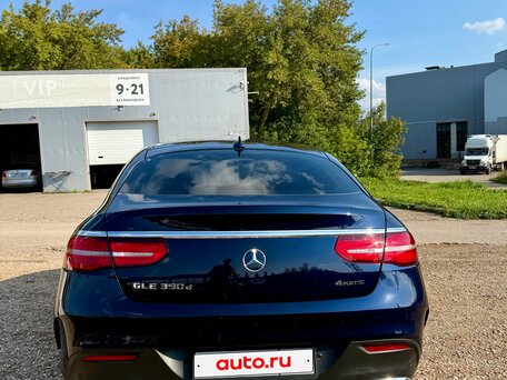 2017 Mercedes-Benz GLE Coupe 350 d I (C292), синий, 4440000 рублей, вид 5