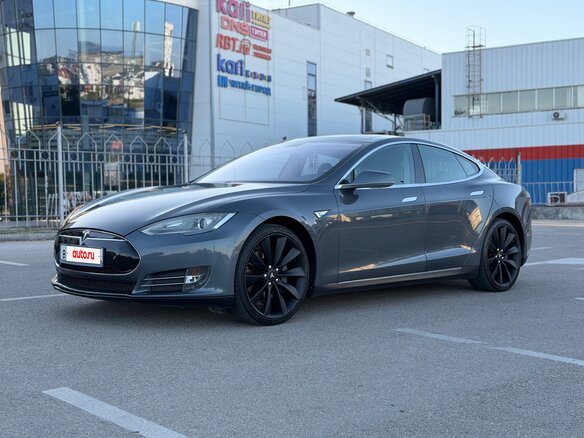 2012 Tesla Model S P85 I, серый