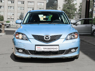 2008 Mazda 3 I (BK) Рестайлинг, серебристый, 727000 рублей, вид 2