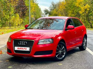 2009 Audi A3 II (8P) Рестайлинг 2, красный, 750000 рублей, вид 2