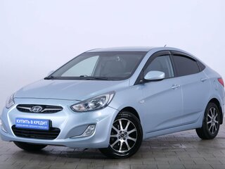 2013 Hyundai Solaris I, голубой, 869000 рублей, вид 3