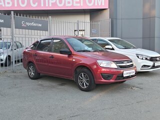 2018 Lada (ВАЗ) Granta I, красный, 459000 рублей, вид 4