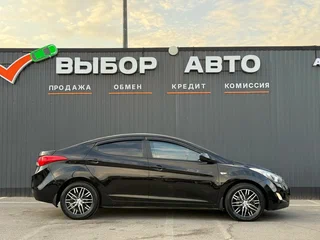 2013 Hyundai Elantra V (MD), чёрный, 990000 рублей, вид 3