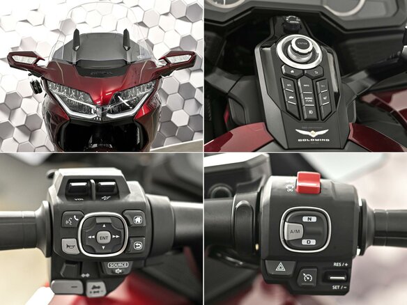 2025 Honda GL 1800 Gold Wing, красный, 3649000 рублей - вид 9