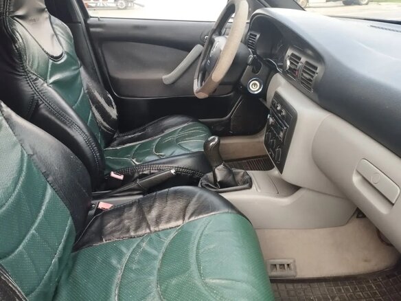 2003 Skoda Octavia I (A4) Рестайлинг, зелёный, 300000 рублей - вид 9