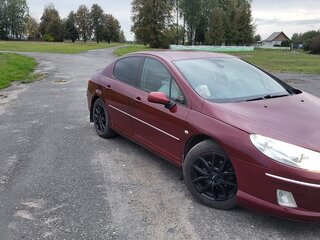 2008 Peugeot 407, красный, 400000 рублей, вид 3