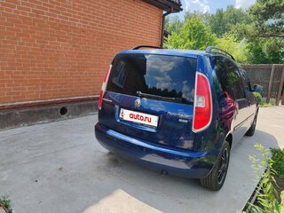 2009 Skoda Roomster I, синий, 500000 рублей, вид 4