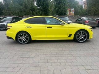 2021 Genesis G70 I Рестайлинг, жёлтый, 2230000 рублей, вид 4