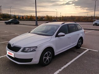 2014 Skoda Octavia III (A7), белый, 850000 рублей, вид 3