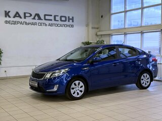 2012 Kia Rio 5-speed III, синий, 725000 рублей, вид 1