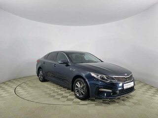 2018 Kia Optima IV Рестайлинг, синий, 1486000 рублей, вид 3