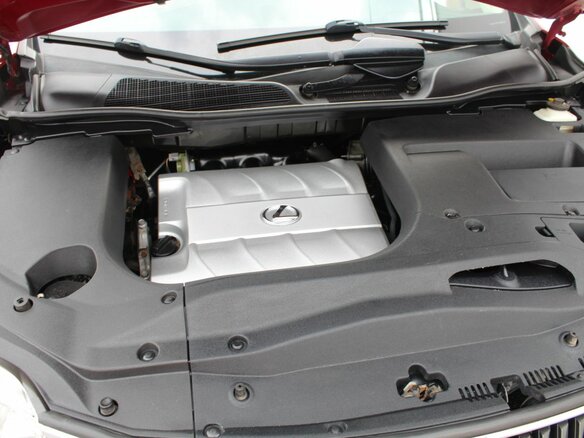 2009 Lexus RX 350 II Рестайлинг, красный - вид 8