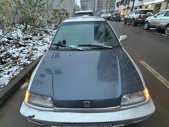 1988 Honda Civic IV, серый, 170000 рублей - вид 1