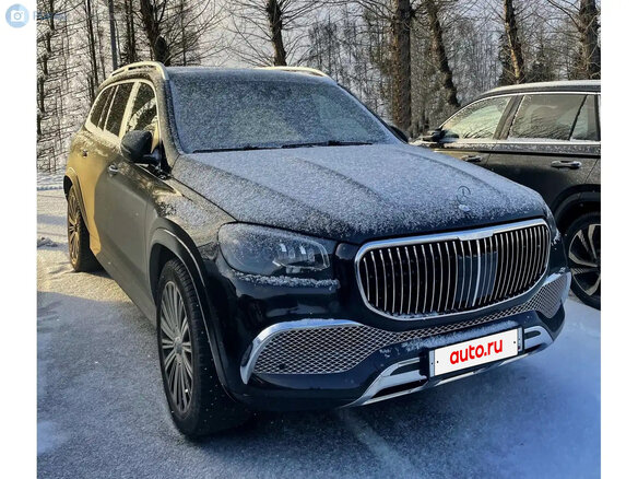 2021 Mercedes-Benz Maybach GLS 600 I, чёрный, 17000000 рублей - вид 2