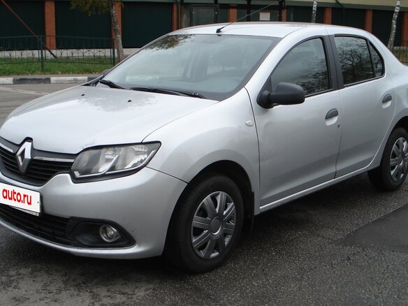 2015 Renault Logan II, серебристый - вид 6