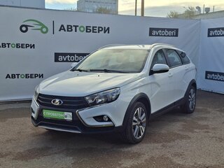 2019 Lada (ВАЗ) Vesta SW Cross I, белый, 1175200 рублей, вид 1