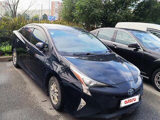 2016 Toyota Prius IV (XW50), чёрный, 1300000 рублей, вид 1