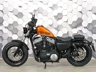 2014 Harley-Davidson Forty-Eight, оранжевый, 979000 рублей, вид 4