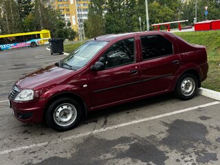 2011 Renault Logan I Рестайлинг, красный, 340000 рублей, вид 5
