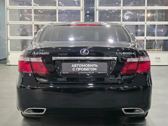 2008 Lexus LS 600h L IV, чёрный - вид 5