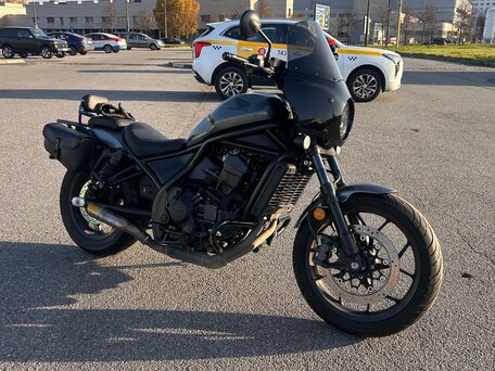 2024 Honda CMX 1100 Rebel, серый, 987654 рублей, вид 2