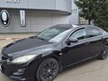 2010 Mazda 6 II (GH) Рестайлинг, чёрный - вид 2