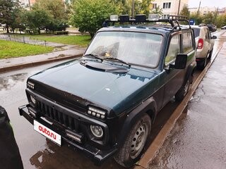 1999 Lada (ВАЗ) 2121 (4x4) I Рестайлинг, синий, 190000 рублей, вид 2