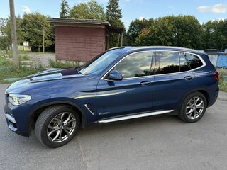 2018 BMW X3 20d xDrive III (G01), синий, 3200000 рублей, вид 5
