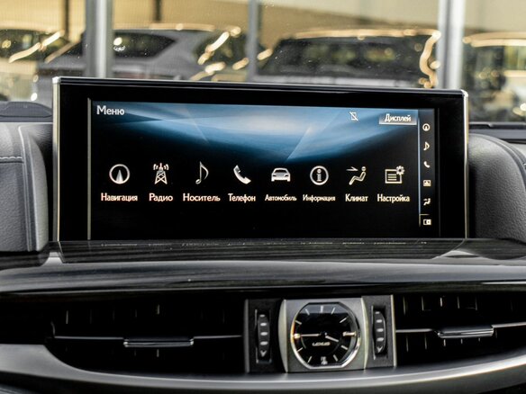 2019 Lexus LX 570 III Рестайлинг 2, чёрный, 6500000 рублей - вид 13