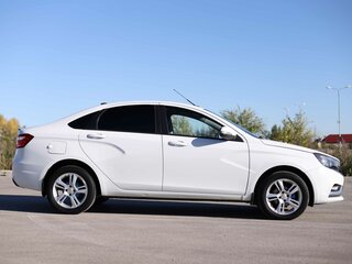 2016 Lada (ВАЗ) Vesta I, белый, 748810 рублей, вид 4