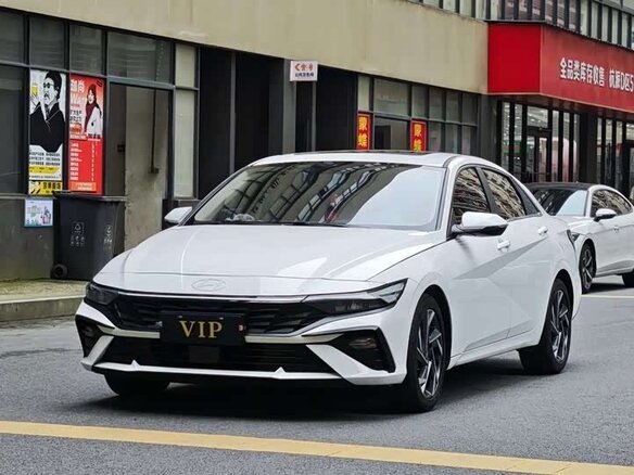 2023 Hyundai Elantra N Line VII (CN7) Рестайлинг, белый, 1649000 рублей