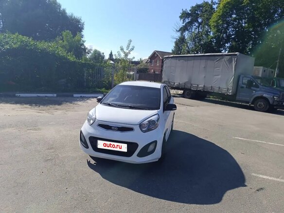 2012 Kia Picanto II, белый, 440000 рублей - вид 2