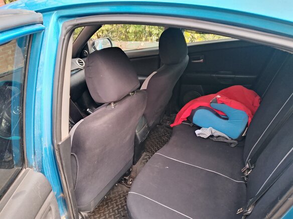 2005 Mazda 3 I (BK), синий, 400000 рублей - вид 20