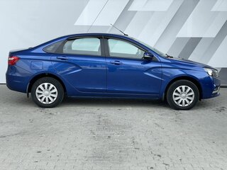 2021 Lada (ВАЗ) Vesta I, синий, 1198000 рублей, вид 4