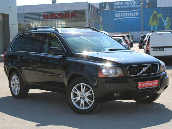 2004 Volvo XC90 I, чёрный, 669000 рублей