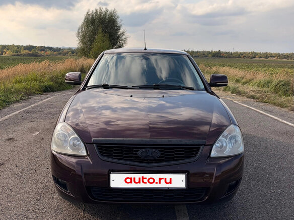 2012 Lada (ВАЗ) Priora I, пурпурный, 350000 рублей - вид 1