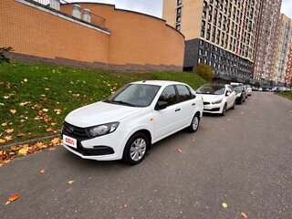 2019 Lada (ВАЗ) Granta I Рестайлинг, белый, 480000 рублей, вид 4