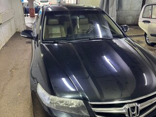 2007 Honda Accord Type-S Type S VII Рестайлинг, чёрный, 680000 рублей, вид 4