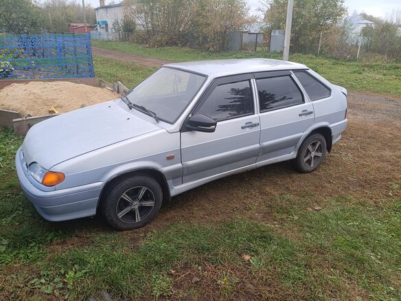 2005 Lada (ВАЗ) 2114, серебристый, 115000 рублей - вид 4