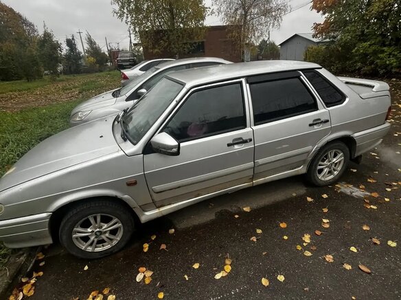 2009 Lada (ВАЗ) 2115, серый, 100000 рублей - вид 2