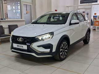 2026 Lada (ВАЗ) Vesta SW Cross I Рестайлинг (NG), белый, 2023000 рублей, вид 1